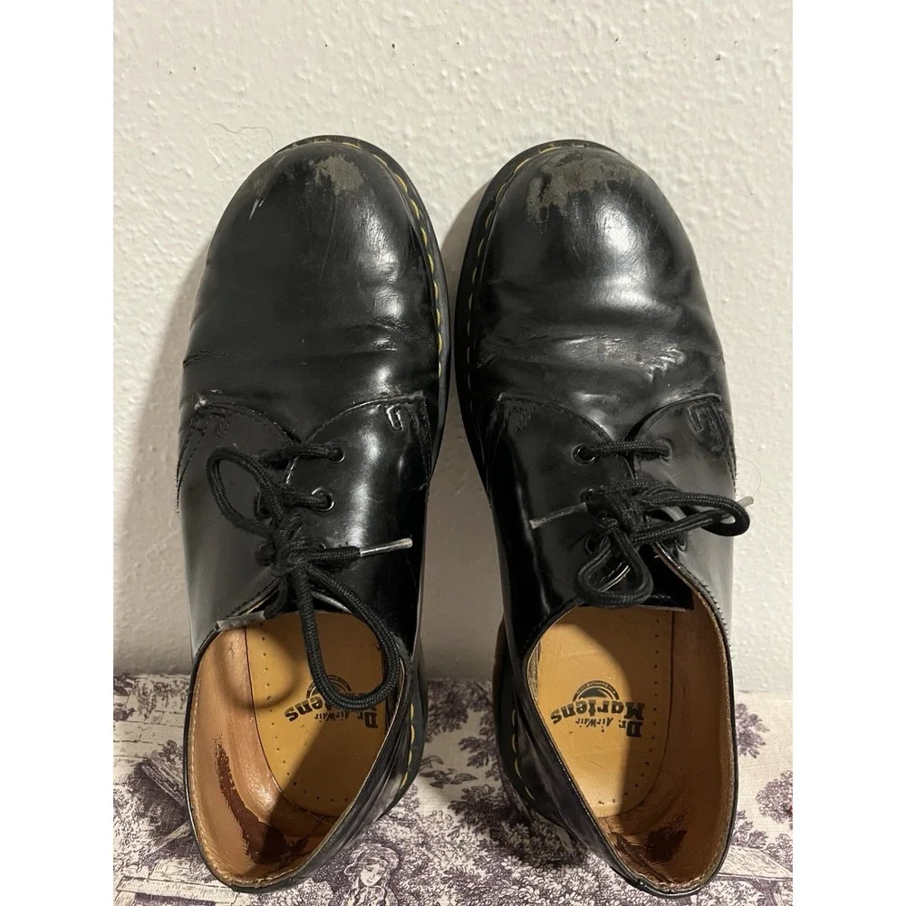 Vintage Dr Martens Aw004 GT05W Black US M 9/ US L 10